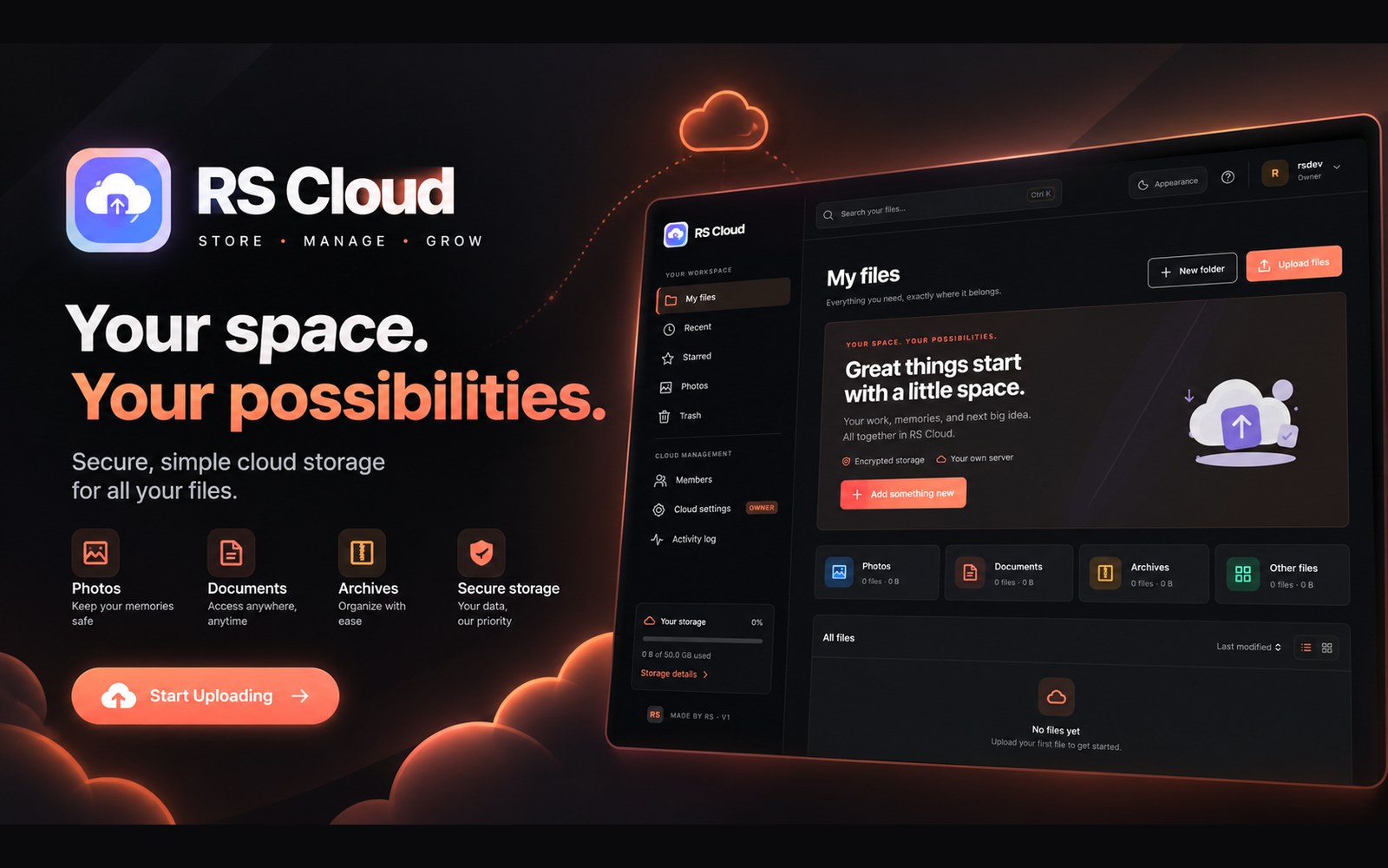 RS CLOUD PANEL