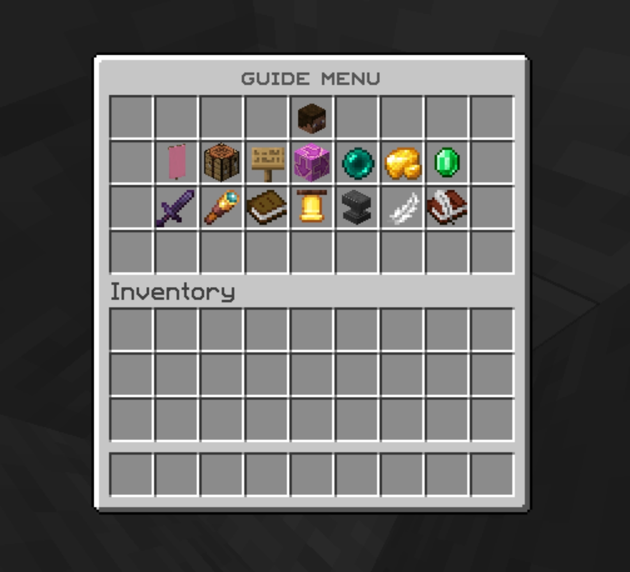 Guide Menu | FREE